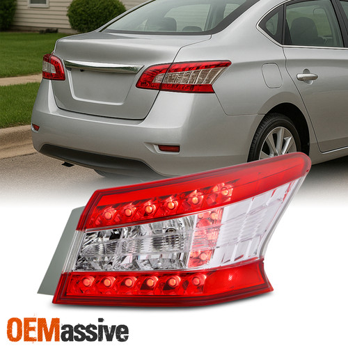 For 2013-2015 Nissan Sentra Outer Tail Light Rear Brake Lamp Passenger Right