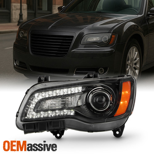 For 2011-2014 Chrysler 300 Bi-Xenon|HID Projector Headlight Non-AFS Driver Side