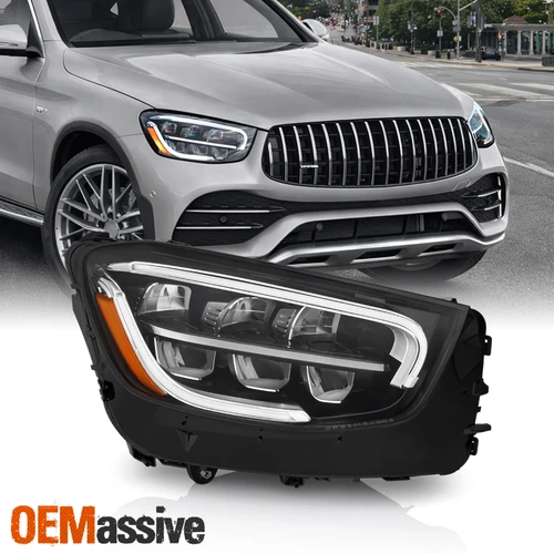 For 2020-2023 Mercedes-Benz GLC300 LED Non-AFS Headlight Headlamp Passenger Side
