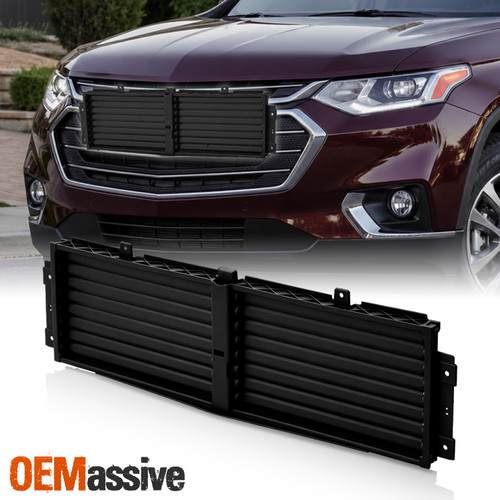 For 2018-2019 Chevy Traverse Upper Front Active Grille Shutter w/Motor #84646340