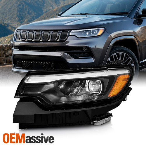 For 2022-2026 Jeep Compass LED BI-Function Projector Headlight Left w/Code [LM6]