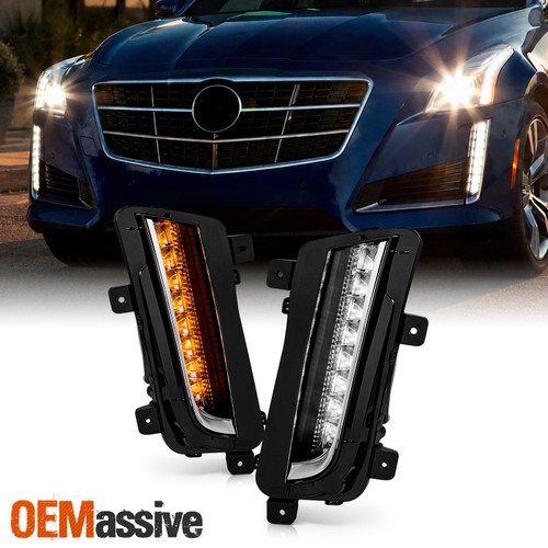 For 2014-2019 Cadillac CST Daytime Running Light Driver  - Passenger Replacement
