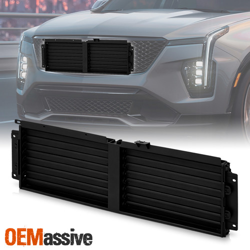 For 2019-2025 Cadillac XT4 Radiator Active Grille Shutter Assembly with Motor