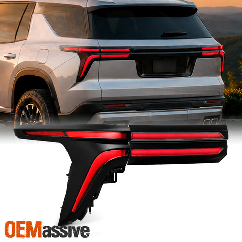 For 2024-2026 Chevy Traverse LS|LT|Z71 LED Inner Outer Tail Light Driver Side