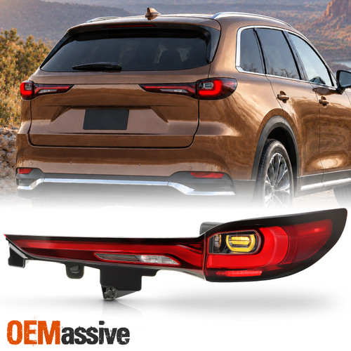 For 2024-2026 Mazda CX-90 LED Tail Light Rear Brake Lamp Inner-Outer Passenger