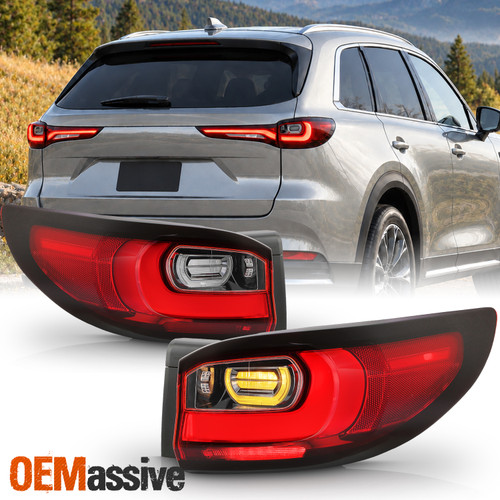 For 2024-2026 Mazda CX-90 LED Tail Light Rear Brake Lamp Outer Driver-Passenger