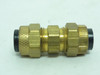 Parker 62P-6, Compression Connector, 3/8" Tube, Brass