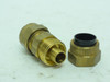 Parker 62P-6, Compression Connector, 3/8" Tube, Brass