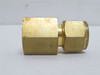 Swagelok B-810-7-8; Brass Tube Fitting 1/2" Comp x 1/2NPT