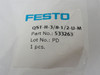 Festo 533263; Lot-2 Fittings QST-H-3/8-1/2-U-M; 1/2"Tube Size