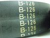 Bando Power King 2-V-B-126; Banded V-Belt; 2-V; 129"OD; 1-1/2"W