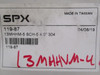 SPX 13MHHM-5 SCH-5 4.0" 304; Sanitary Clamp; SS-304; Size: 4"