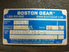 Boston Gear F721-10-B5-H; Right Angle Gearbox 10:1 Ratio