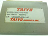 Taiyo U100S-16SD32S1N30; Clamp Cylinder; 1" Rod