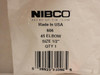 Nibco U606 1/2; Lot-3; Wrot Copper Elbow; 45Deg; Size: 1/2"
