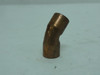 Nibco U606 1/4; Lot-2; Wrot Copper Elbow; 45Deg; Size: 1/4"
