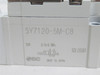 SMC SY7120-5M-C8; Air Solenoid Valve; 0.15-0.7MPa; 24VDC