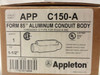 Appleton APP C150-A; Aluminum Conduit Body; Size: 1-1/2"