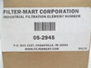 Filter-Mart 381801; Spin-On Oil Filter; 9" Long x 3-3/4"OD