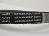 Continental A45; V-Belt; 47" Outside Length; 0.5" Width