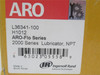 IR L36341-100; ARO Air Line Lubricator; 1/2NPT; 150PSIG