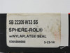 McGill SB 22205 W33 SS; Bearing; 20mm ID; 52mm OD; 18mm Width