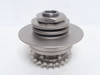 Marel 4095371; Gizzard Processing Overload Coupler; SS; 1"ID