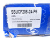 KML SSUCF208-24-P6; Flange Bearing; SS; 1-1/2"ID; 4-Bolt