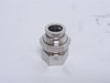 SMC KQG2E13-N03; Push-In Straight Tube Fitting; SS-316; 1/2"