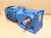 SEW K37DRS71S4; AC Gear Motor; 106:1 Ratio; 1/2HP; 230/460V