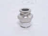 SMC KQG2H11-N03S; Union Fitting; SS; 3/8"PTC x 3/8NPT SMC KQG2H11-N03S; Union Fitting; SS; 3/8"PTC x 3/8NPT