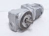 SEW SF37DR63L2; AC Gearmotor; 11:1 Ratio; 0.37kW; 277480V