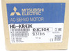 Mitsubishi HG-KR43K; AC Servo Motor; 108V; 2.6A; 3000RPM; 3P