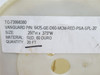 Vanguard 6425-GE-D60-MCM-RED-PSA-SPL-20; Door Seal 3/8" x 1/4"