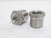 Industry-Std 1RTR3; Lot-2 Reducer Bushing SS-316 1/2 x 3/8NPT