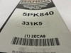Bando 2ECA9; Serpentine Belt; 5-Rib; 33.1" Long; # 331K5 Bando 2ECA9; Serpentine Belt; 5-Rib; 33.1" Long; # 331K5