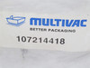 Multivac 107214418; Sensor Reflector T800