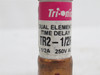 Ferraz TR2-1/2R; Trionic Fuse; 2-1/2A; 250VAC