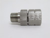 Brennan 1404-02-02-SS; Swivel Tube Fitting; SS; Size: 1/8NPT