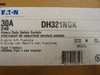 Eaton DH321NGK; Safety Switch; 30A; 3P; 3Hp@240VAC; 3PST