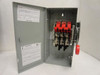 Eaton DH321NGK; Safety Switch; 30A; 3P; 3Hp@240VAC; 3PST
