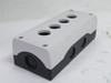 Moeller M22-I4; Pushbutton Enclosure; 4-Way; Grey RAL7035