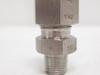 MFG- SS-600-1-2; Male Connector; SS-316; 3/8" Tube x 1/8NPT