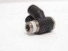 Legris 3049 56 11; Twin Banjo Fitting; 1/4" PTC x 1/8NPT