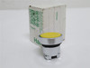 Schneider ZB4BA5; Push Button Actuator; Yellow; 22mm