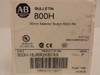Allen-Bradley 800H-16JRR2KB7AX; Selector Switch; 3Pos; 120Vac