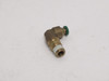 Parker W169PLP-3-2-BRASS; Air Elbow; 90Deg; 3/16"PTC x 1/8NPT