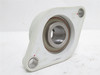 MRC C2F104SS; Plastic Flange Bearing; 1-1/4"ID; 2-Bolt Mount