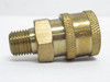 Dixon 2EM2-B; Lot-2 Brass Quick Connect Couplers; 1/4"x1/4NPT