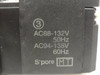 SMC NVF5220-3DB-02T; Solenoid Valve; 110/115VAC; 0.1-0.9MPa
